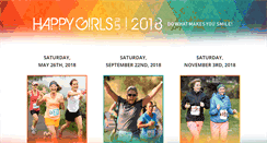 Desktop Screenshot of happygirlsrun.com